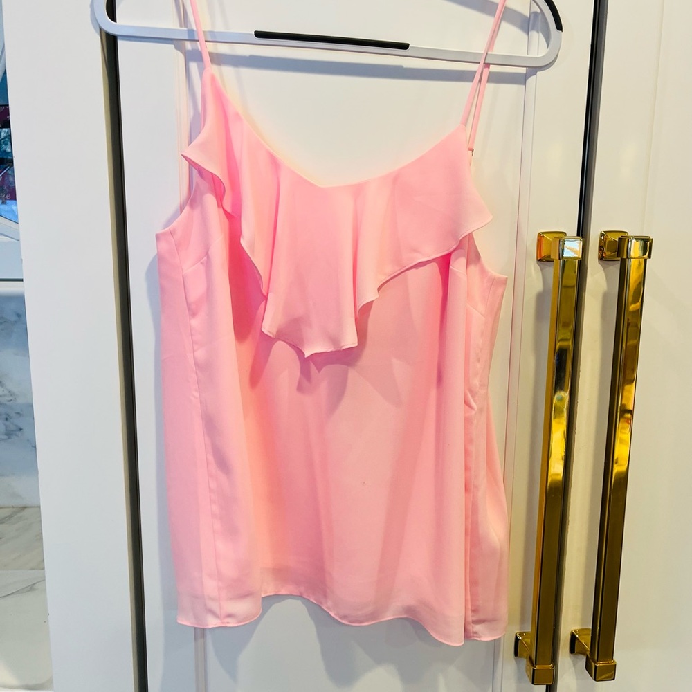 LILLY PULITZER KARMEN CAMI in DUSTY PINK, Sz. L •NWT• - Picture 2 of 5